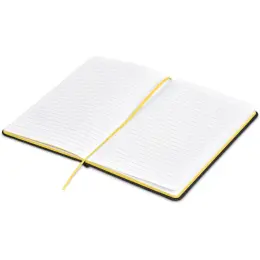 Altitude Sigma A5 Hard Cover Notebook Yellow Open